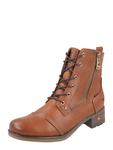 Ботильоны на шнуровке MUSTANG Lace-Up Ankle Boots, карамельный - фото