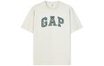 Футболка унисекс GAP, серо-белая - фото 3