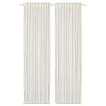 Шторы Ikea Hallebracka, 2 шт., 145x250 см, белый - фото