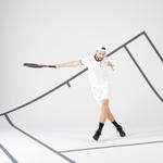 Мужская футболка для тенниса - Dry+ кремовый ARTENGO, яичная скорлупа - фото 3