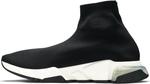 Кроссовки Balenciaga Speed Trainer Clear Sole - Black, черный - фото 3