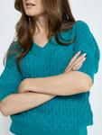 Свитер Peppercorn Rosalia, Cyan blue - фото 3