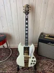 Epiphone 1963 SG Custom Maestro VOS 2025 - Классический белый - фото