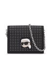 Сумка через плечо IKONIK CROSSBODY KARL LAGERFELD, черный - фото 2