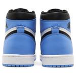 Кроссовки Nike Air Jordan 1 Retro High OG UNC Toe, черный/голубой/белый - фото 4