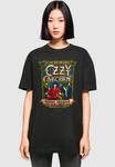 Топ оверсайз Merchcode Oversized Shirt Ozzy Osbourne - No Rest For The Wicked, черный - фото 2