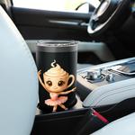 Термокружка Kawaii Chibi Ballerina Cappuccina, черный - фото 4