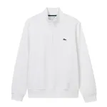 Свитшот с нашивкой логотипа LACOSTE, бежевый - фото 4