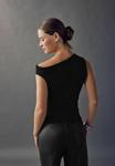 Топ Next AYSMMETRIC SHOULDER SLEEVLESS , Black - фото 4