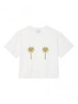 Футболка с пальмами Never Fully Dressed, белый/разноцветный - фото 4
