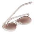 Prada Eyewear aviator-frame солнцезащитные очки, белый - фото 4
