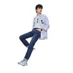 Lee Джинсы мужские среднего размера синие - фото 5