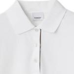 SS24 Футболка поло женская белая Burberry - фото 4