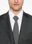 Шерстяной костюм в клетку Canali, серый - фото 4