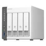 Сетевое хранилище QNAP TS-433 Nas, 4 отсека, без дисков, белый - фото 2