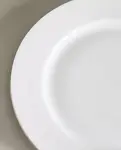 Тарелка Zara Home Rimmed Bone China Dinner, 26 см, белый - фото 3