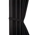 Штора Lahnstein с петлями, 2 шт. Wirth, черный - фото 5