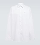 Хлопковая рубашка Raf Simons, белый - фото