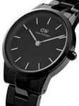 Наручные часы Iconic Link Ceramic 28 мм Daniel Wellington, черный - фото 2