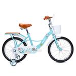 Велосипед детский MAX BIKE Bella 4 18", зеленый/белый - фото