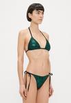 Низ бикини Agent Provocateur TRIXA BOTTOM, Black/Green/Green - фото 4