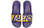 Тапочки nba x benassi 'lakers' Nike, мультиколор - фото 4
