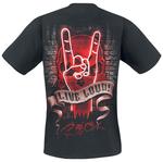 Футболка Spiral Live Loud, черный - фото 2