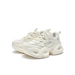 Женские кроссовки на платформе Low-Top Chunky HR, Ecru - фото 4