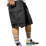 Vans Мужские шорты карго, цвет Black - фото 4