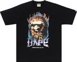 Футболка BAPE Ape Head Tee 'Black', черный - фото 2