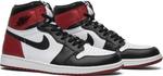 Кроссовки Air Jordan 1 Retro High OG Black Toe 2016, белый - фото 8