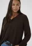 Блуза Kaffe AMBER, Black Coffee/Black - фото 4