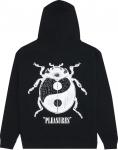 Худи Pleasures Bug Zip Up Hoodie 'Black', черный - фото 3