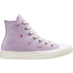 Кроссовки Converse Wmns Chuck Taylor All Star High Butterfly Wings, фиолетовый - фото