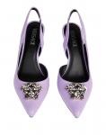 Туфли Versace, сиреневый - фото 4