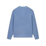 Трикотажная футболка мужская пыльно-голубая CHAOJIANTA - фото 3