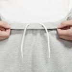 Мужская толстовка Nike Swoosh, Dark Grey Heather/White - фото 5