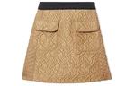 Детская юбка Burberry, цвет Camel - фото