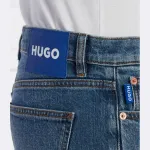 Джинсы Brody классического кроя Hugo, синий - фото 4