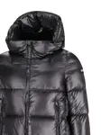 Пуховик со съемным капюшоном Add, черный - фото 3