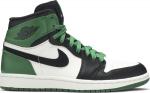 Кроссовки Air Jordan 1 Retro High Boston Celtics, белый - фото