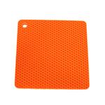 Прихватка квадратная LotusGrill, мандариново-апельсиновый - фото