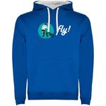 Худи Kruskis Fly Two-Colour, синий - фото