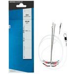 Вязаный рыболовный крючок SN Hook окрашен в неоново-красный цвет CAPERLAN - фото 3