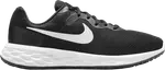 Кроссовки Nike Revolution 6 Extra Wide 'Black White', черный - фото 2