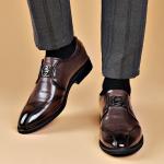 Туфли мужские низкие Modengpan, черный - фото 10