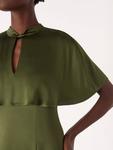 Платье миди из сатина Cape Whistles, Olive - фото 4