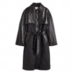 Пальто H&M Oversized, черный - фото