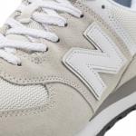 Кроссовки на плоской подошве New Balance ML574, белый/серый - фото 7