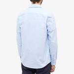 Рубашка A.P.C Greg Button Down Logo Oxford Shirt - фото 3